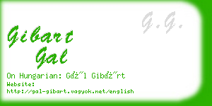 gibart gal business card